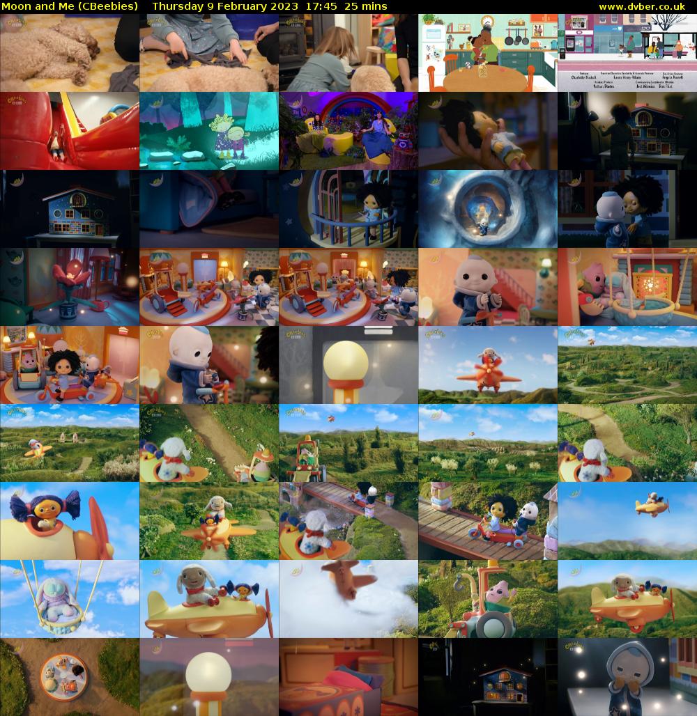 Moon and Me (CBeebies) Thursday 9 February 2023 17:45 - 18:10