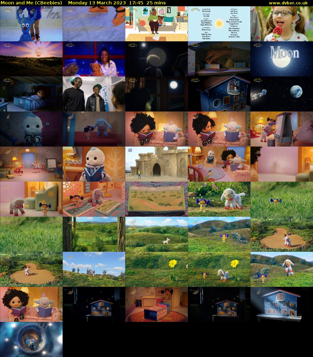 Moon and Me (CBeebies) Monday 13 March 2023 17:45 - 18:10