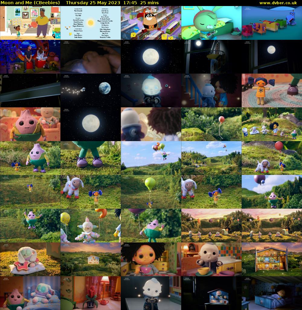 Moon and Me (CBeebies) Thursday 25 May 2023 17:45 - 18:10