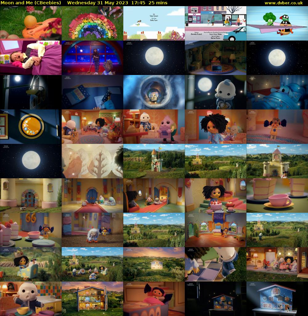Moon and Me (CBeebies) Wednesday 31 May 2023 17:45 - 18:10