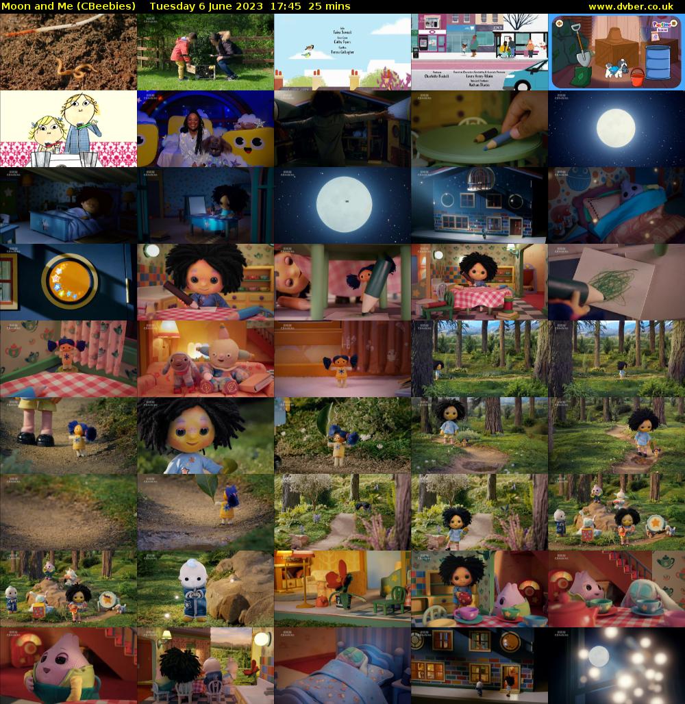 Moon and Me (CBeebies) Tuesday 6 June 2023 17:45 - 18:10