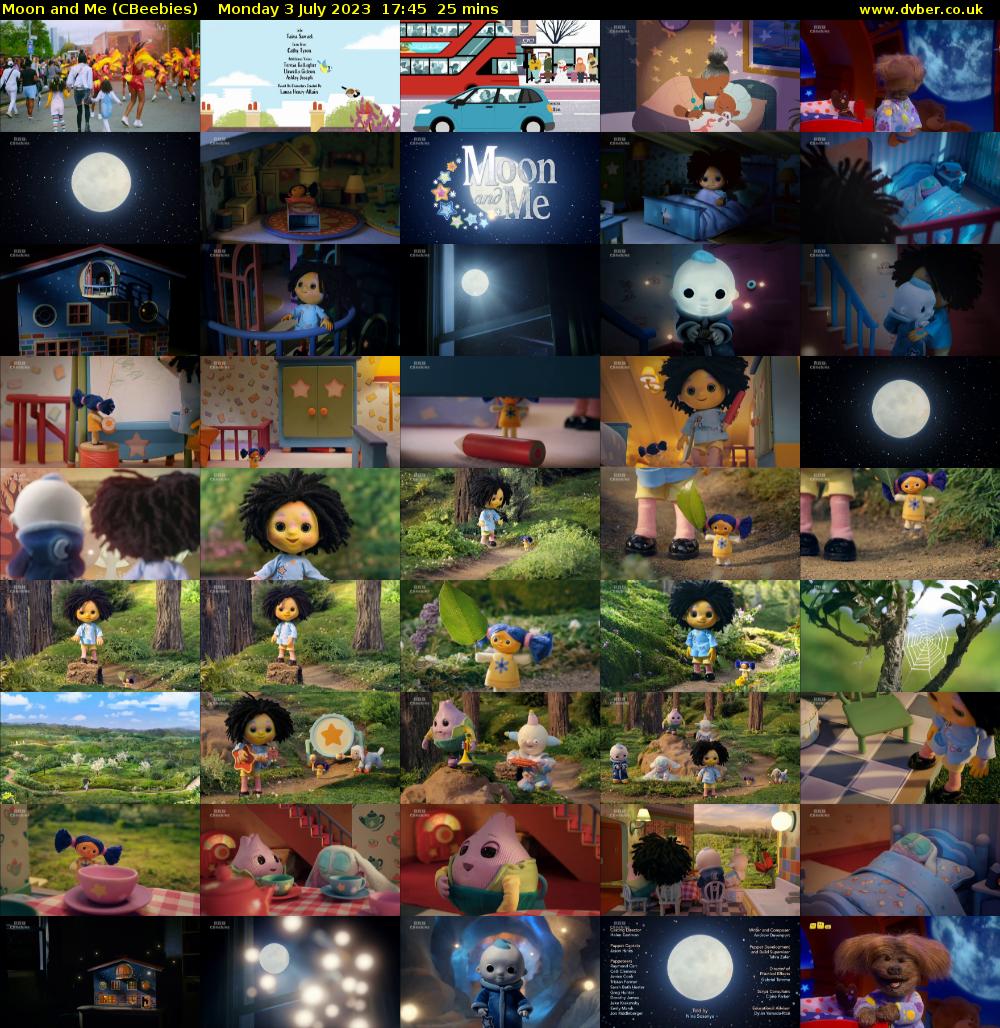 Moon and Me (CBeebies) Monday 3 July 2023 17:45 - 18:10