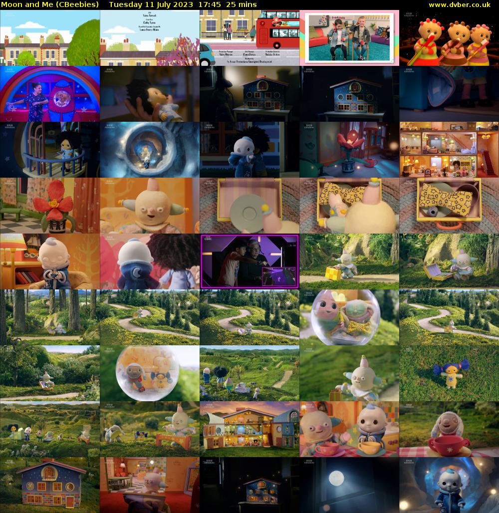 Moon and Me (CBeebies) Tuesday 11 July 2023 17:45 - 18:10