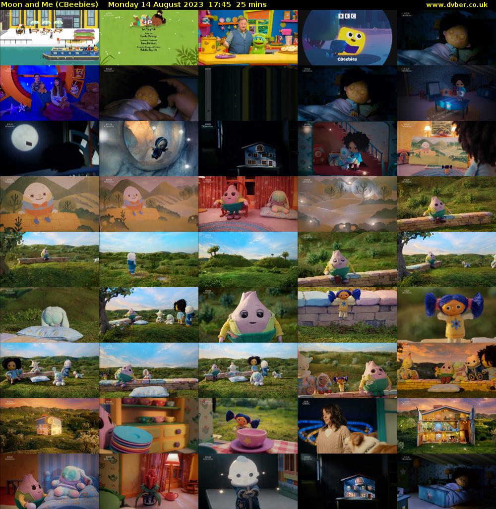 Moon and Me (CBeebies) Monday 14 August 2023 17:45 - 18:10