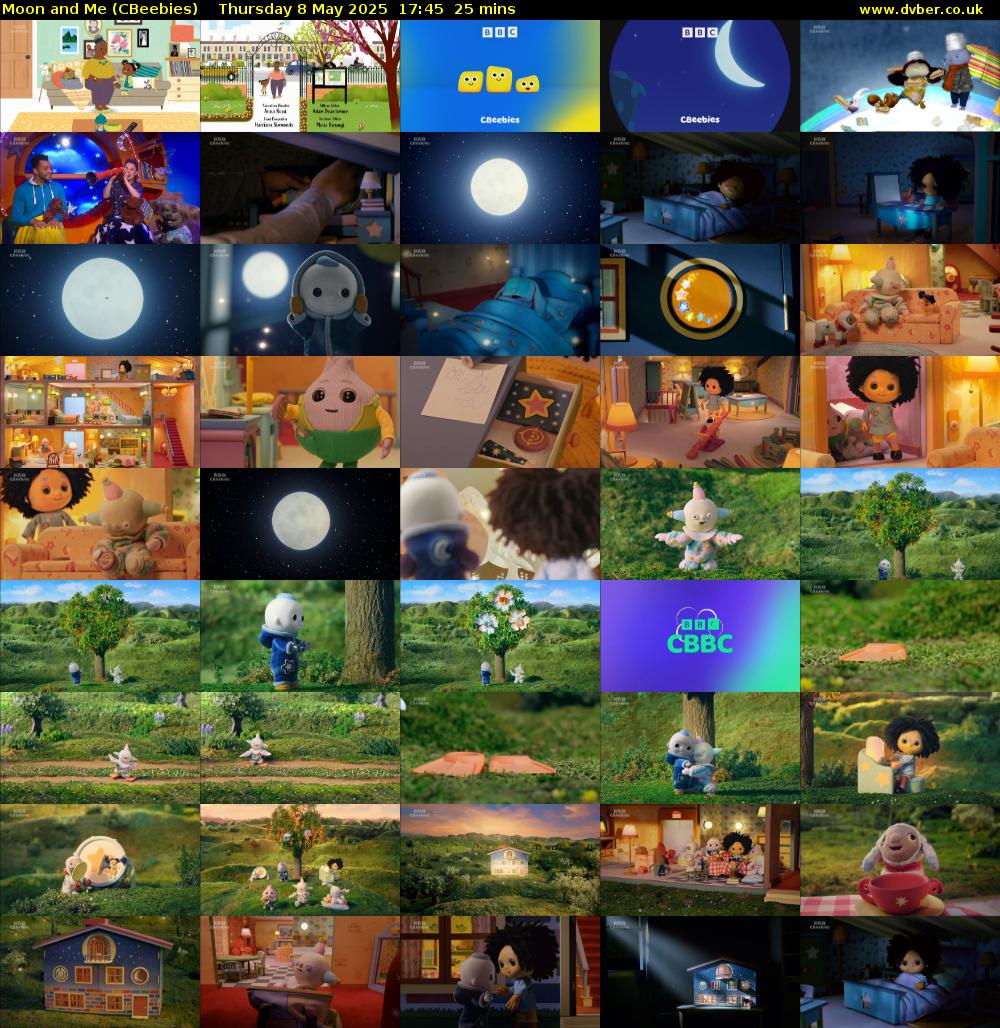 Moon and Me (CBeebies) Thursday 8 May 2025 17:45 - 18:10