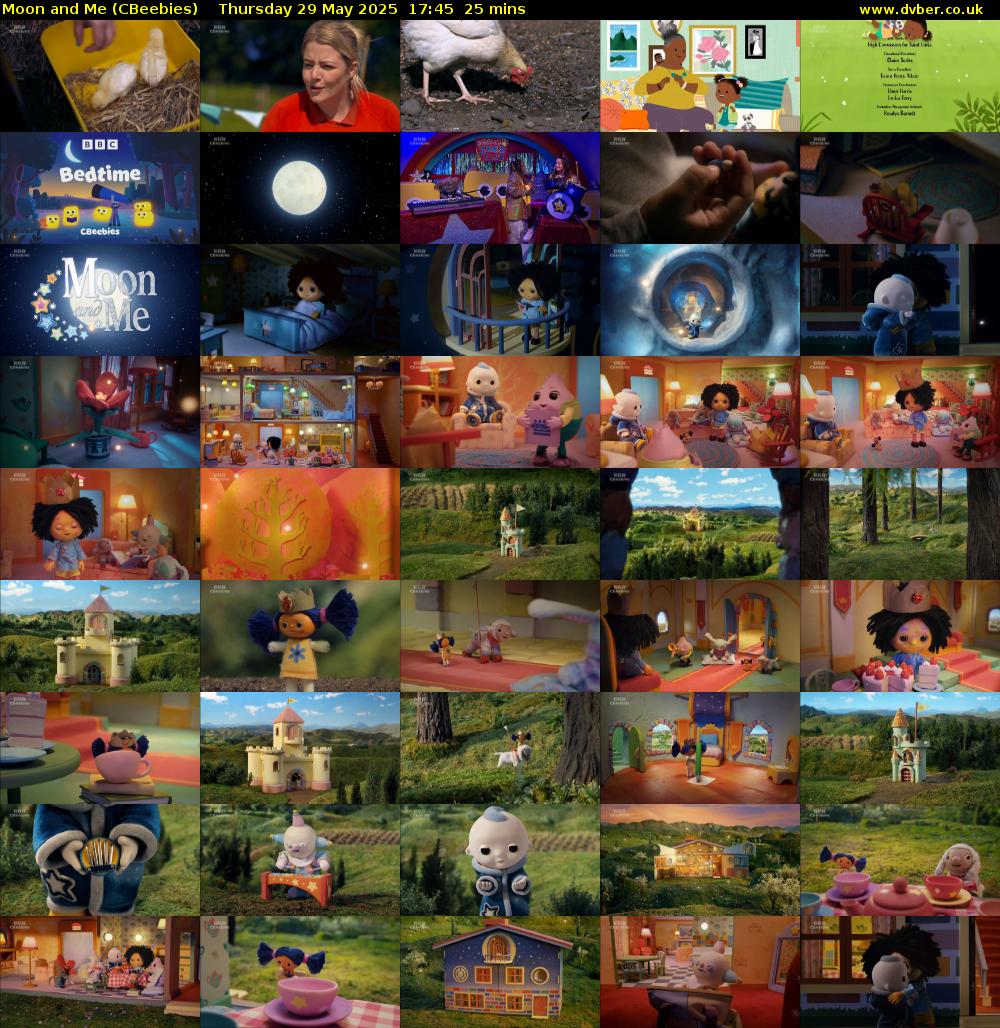 Moon and Me (CBeebies) Thursday 29 May 2025 17:45 - 18:10