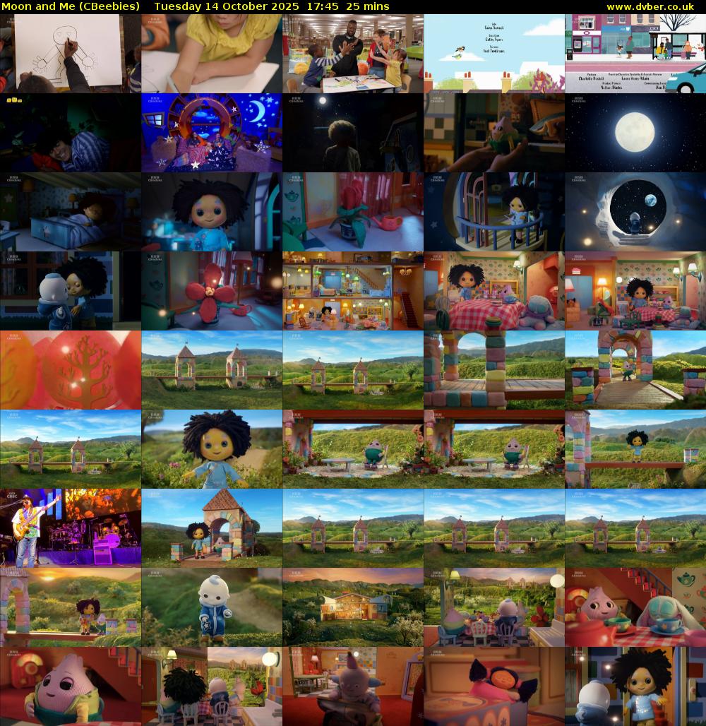 Moon and Me (CBeebies) Tuesday 14 October 2025 17:45 - 18:10