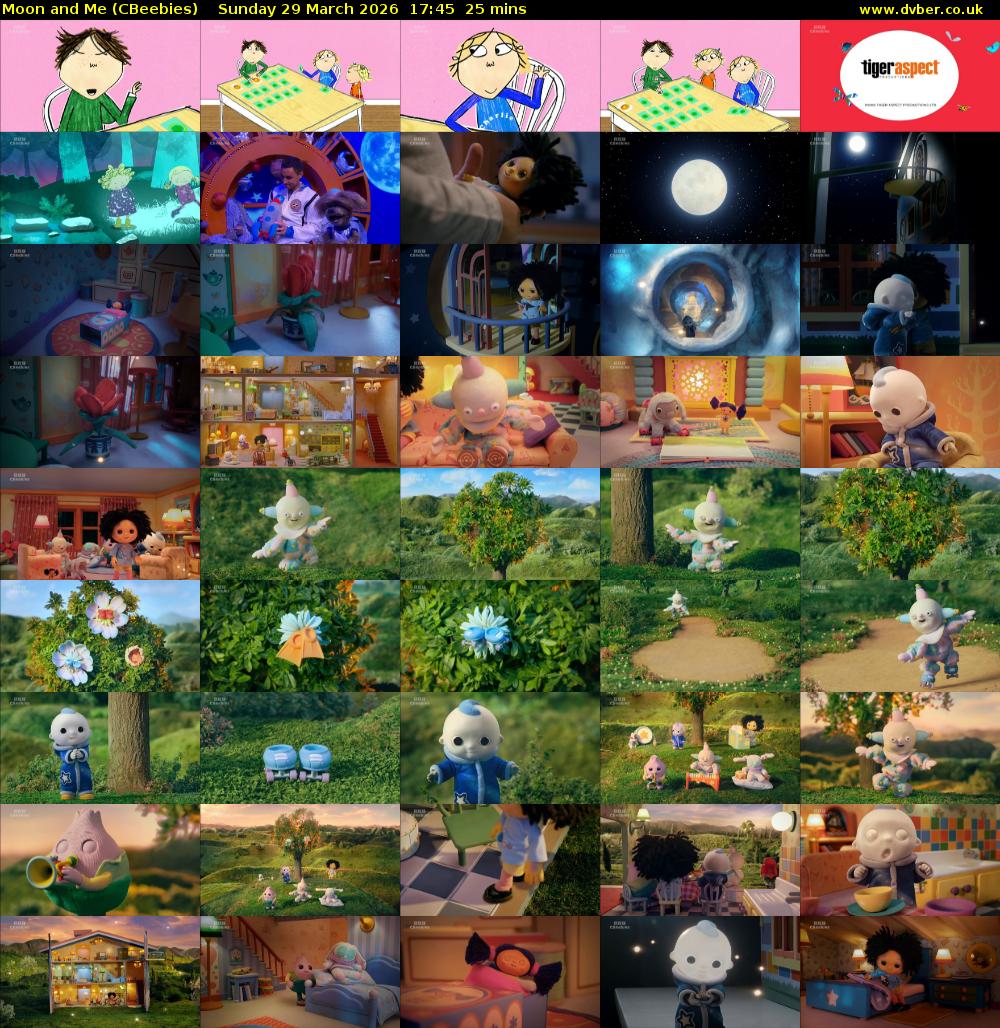 Moon and Me (CBeebies) Sunday 29 March 2026 17:45 - 18:10