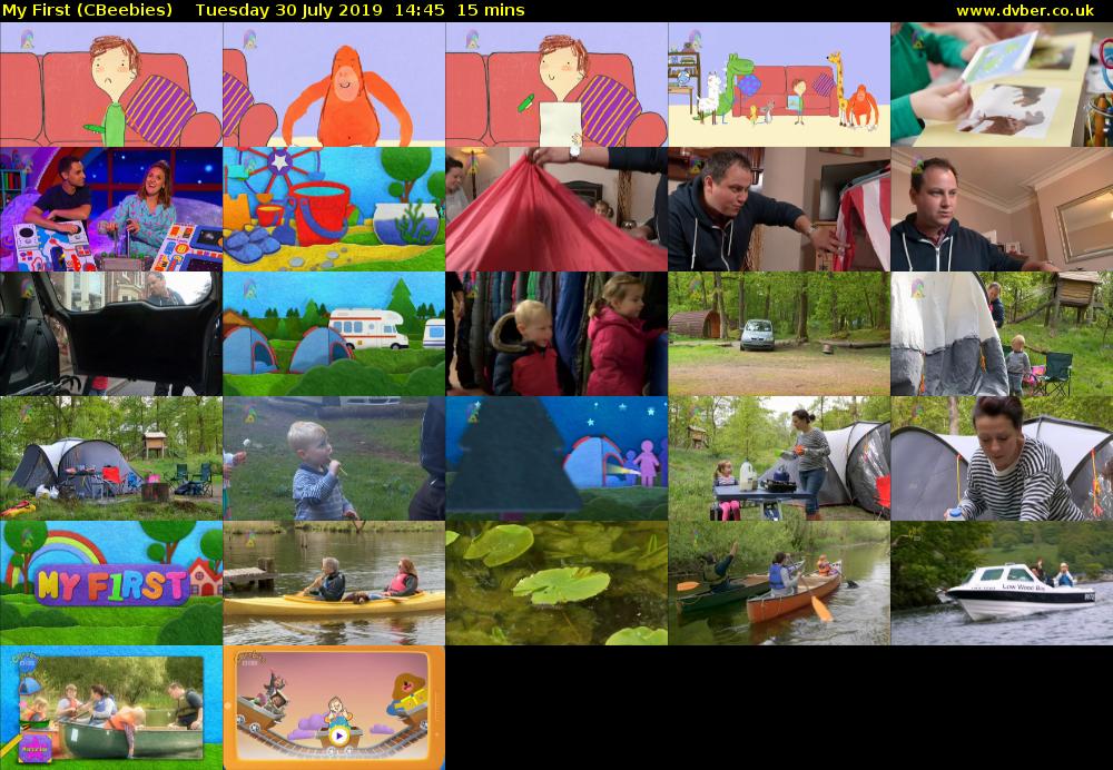 My First (CBeebies) Tuesday 30 July 2019 14:45 - 15:00