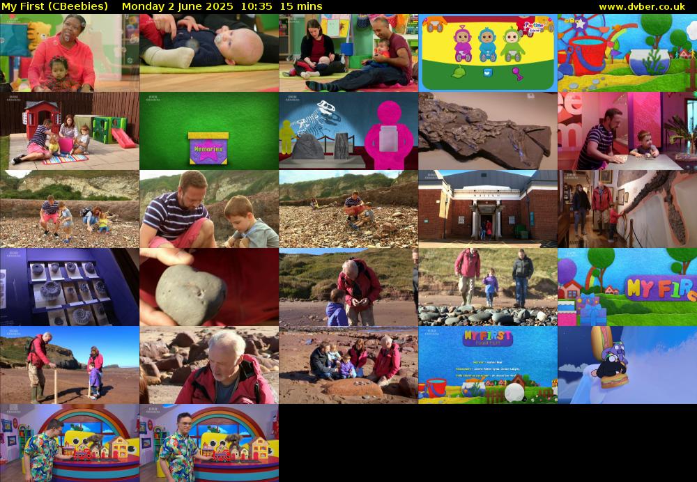 My First (CBeebies) Monday 2 June 2025 10:35 - 10:50