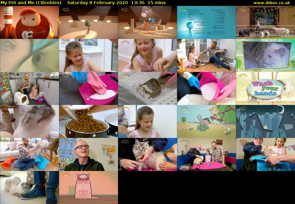 My Pet and Me (CBeebies) Saturday 8 February 2020 13:30 - 13:45