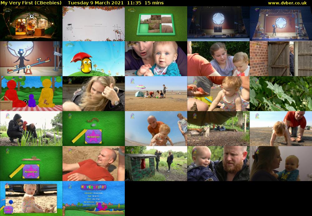 My Very First (CBeebies) Tuesday 9 March 2021 11:35 - 11:50