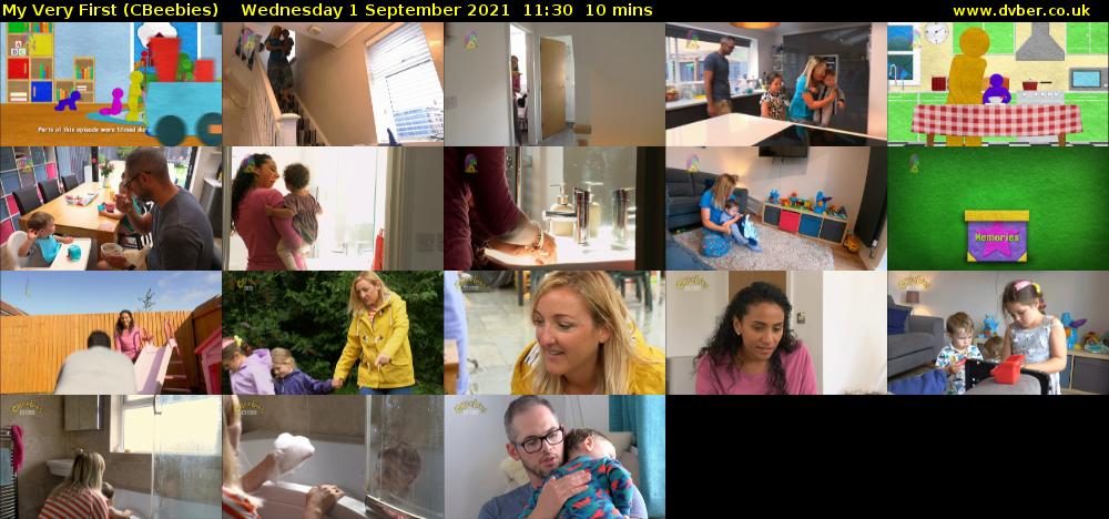 My Very First (CBeebies) Wednesday 1 September 2021 11:30 - 11:40