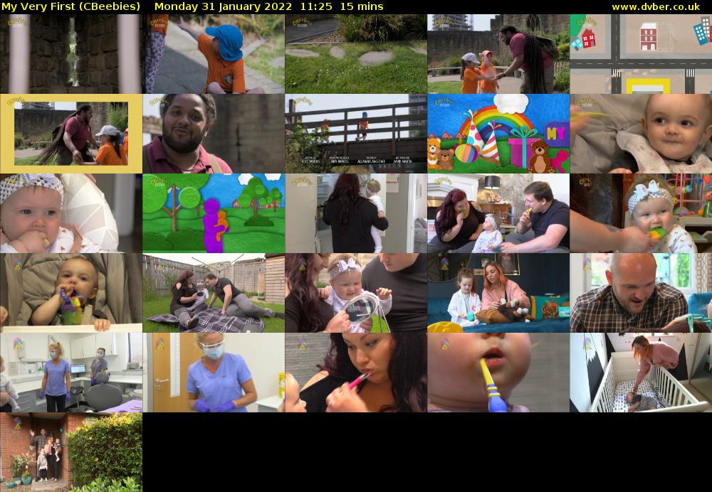 My Very First (CBeebies) Monday 31 January 2022 11:25 - 11:40