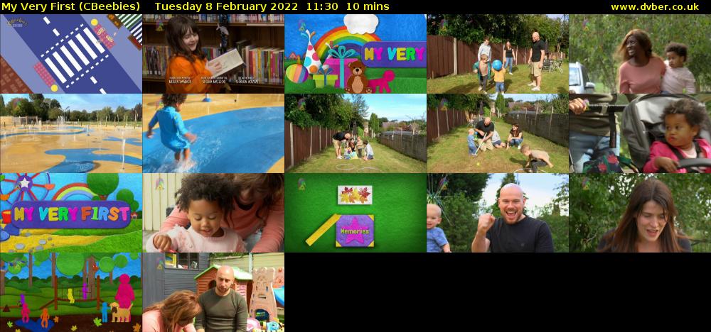 My Very First (CBeebies) Tuesday 8 February 2022 11:30 - 11:40