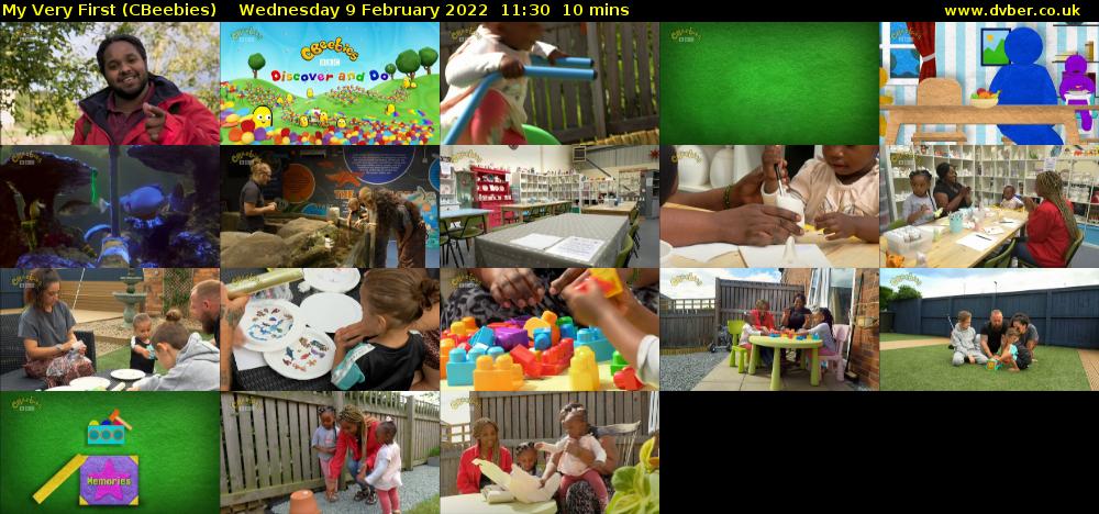 My Very First (CBeebies) Wednesday 9 February 2022 11:30 - 11:40