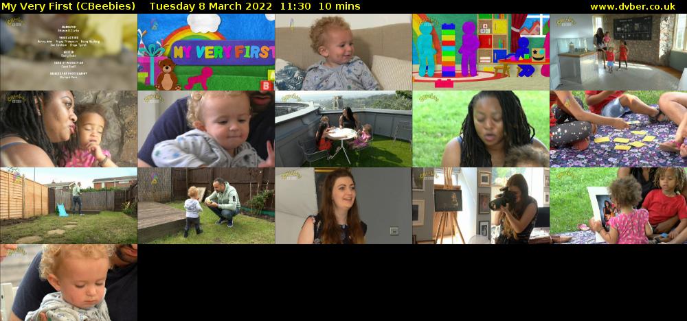My Very First (CBeebies) Tuesday 8 March 2022 11:30 - 11:40