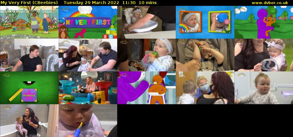 My Very First (CBeebies) Tuesday 29 March 2022 11:30 - 11:40