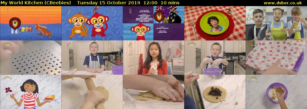 My World Kitchen (CBeebies) - 2019-10-15-1200