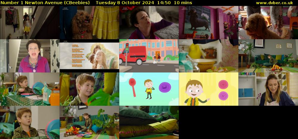 Number 1 Newton Avenue (CBeebies) Tuesday 8 October 2024 14:50 - 15:00