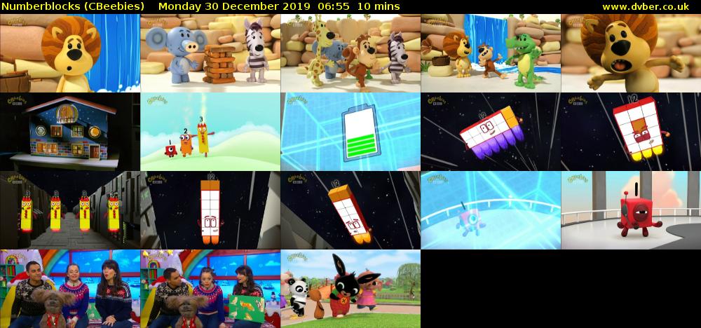Numberblocks Cbeebies 2019 12 30 0655 Numberblocks Cbeebies 2019 12 30 0655