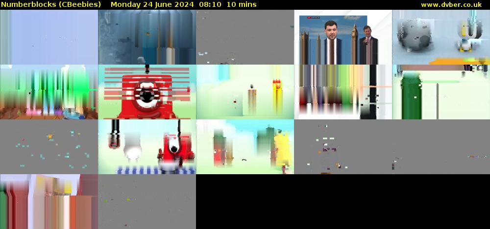 Numberblocks (CBeebies) Monday 24 June 2024 08:10 - 08:20