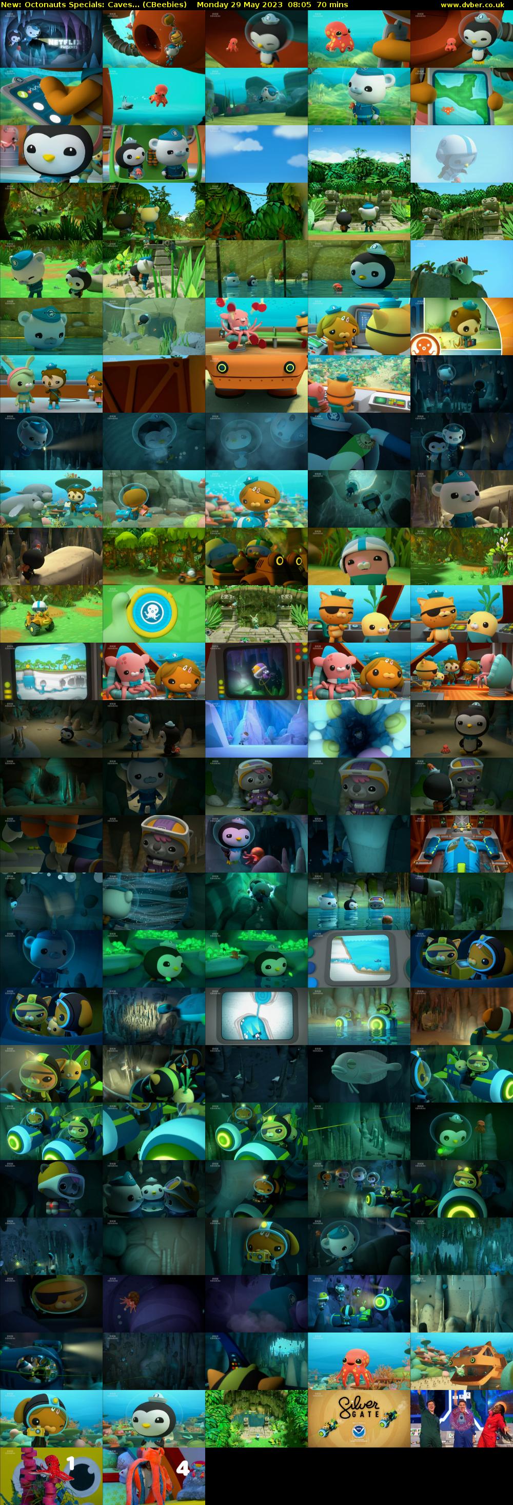 Octonauts Specials: Caves... (CBeebies) Monday 29 May 2023 08:05 - 09:15