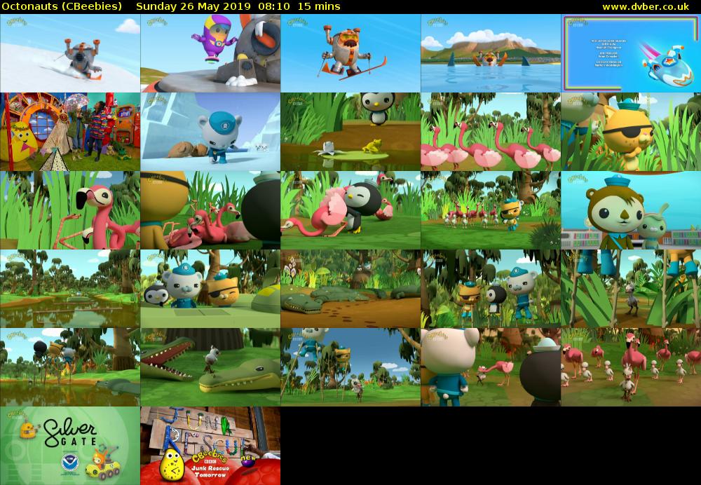 Octonauts (CBeebies) Sunday 26 May 2019 08:10 - 08:25