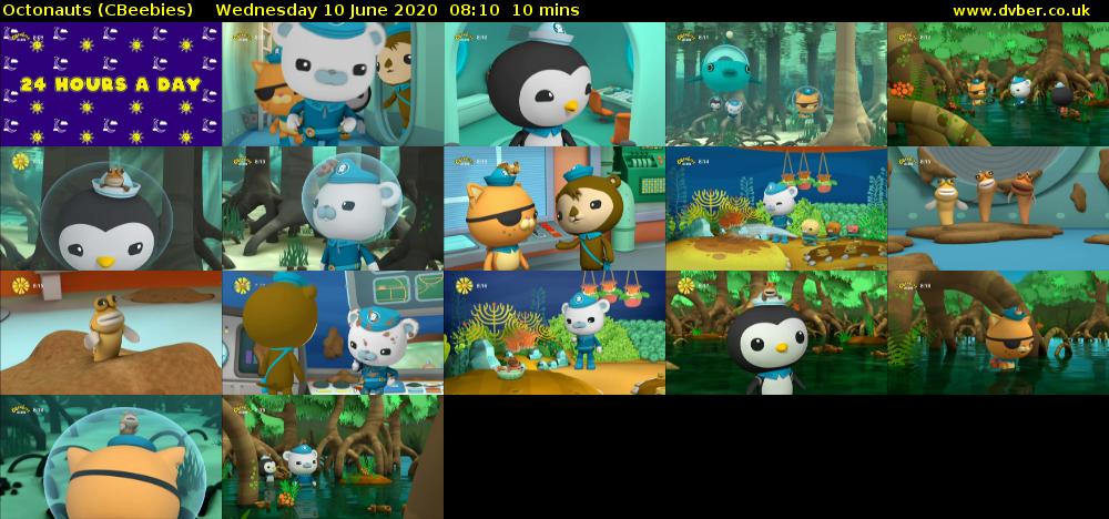 Octonauts (CBeebies) Wednesday 10 June 2020 08:10 - 08:20