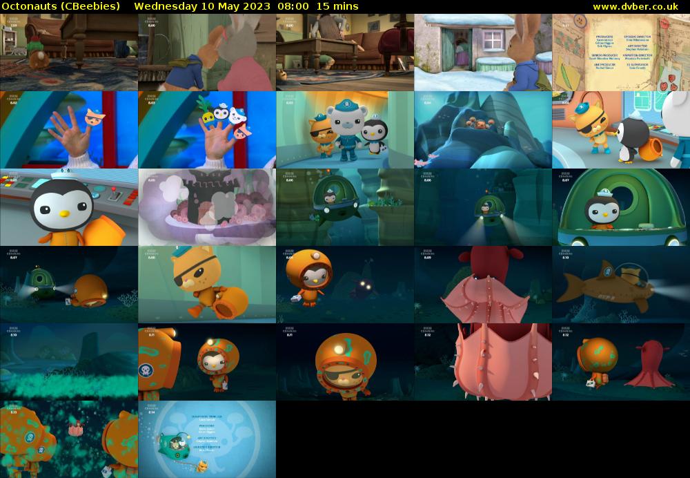 Octonauts (CBeebies) Wednesday 10 May 2023 08:00 - 08:15