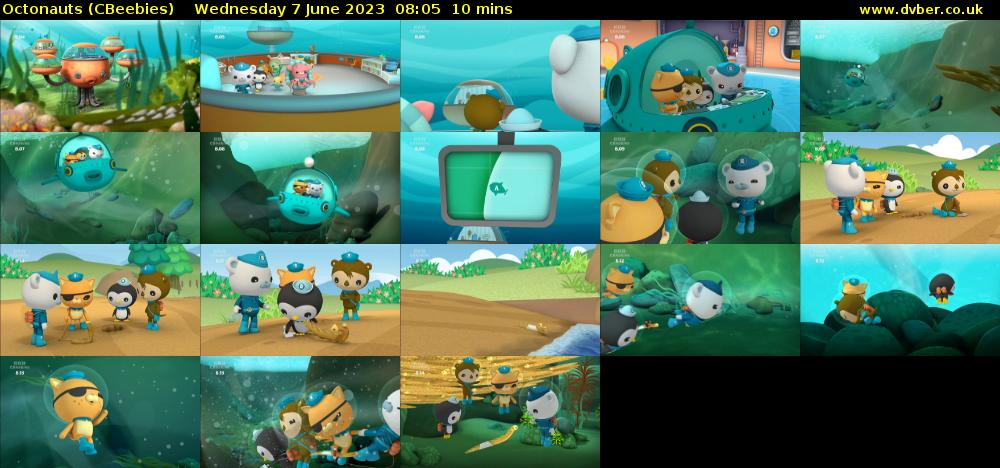 Octonauts (CBeebies) Wednesday 7 June 2023 08:05 - 08:15