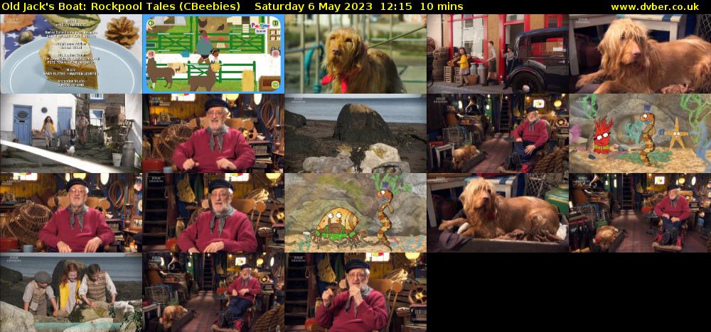Old Jack's Boat: Rockpool Tales (CBeebies) Saturday 6 May 2023 12:15 - 12:25