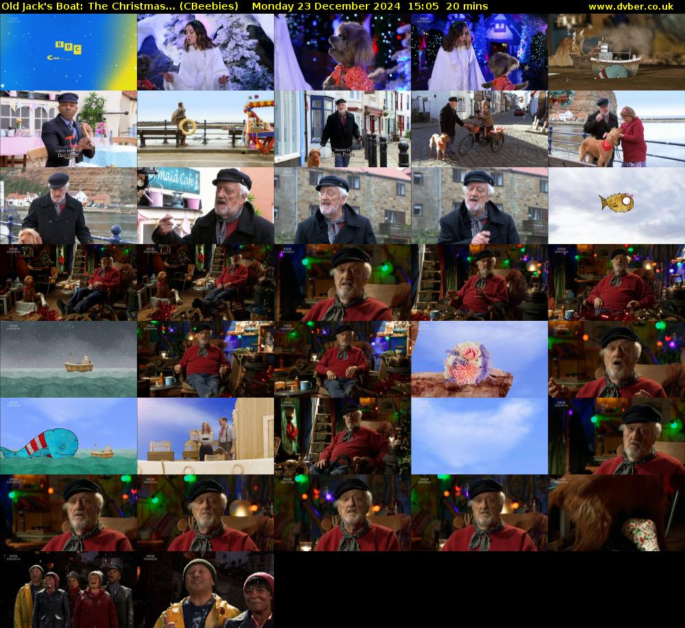 Old Jack's Boat: The Christmas... (CBeebies) Monday 23 December 2024 15:05 - 15:25