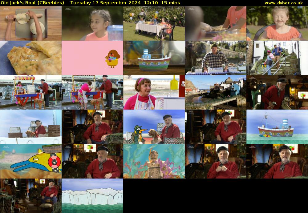 Old Jack's Boat (CBeebies) Tuesday 17 September 2024 12:10 - 12:25