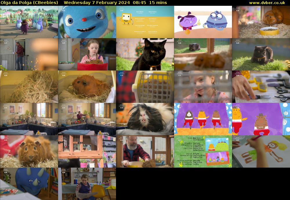 Olga da Polga (CBeebies) Wednesday 7 February 2024 08:45 - 09:00