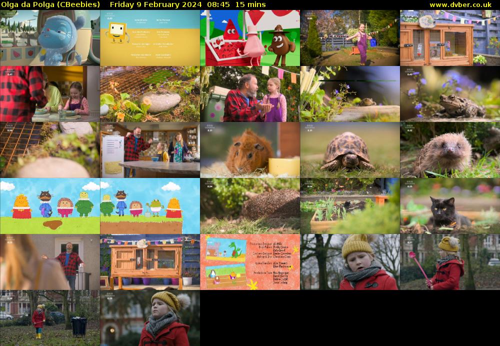 Olga da Polga (CBeebies) Friday 9 February 2024 08:45 - 09:00
