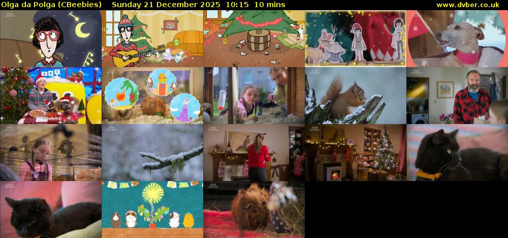Olga da Polga (CBeebies) Sunday 21 December 2025 10:15 - 10:25