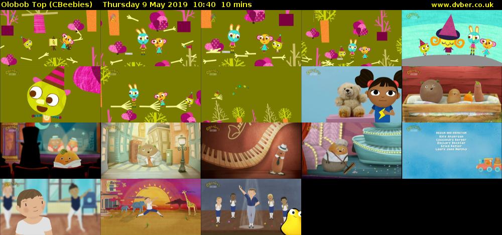 Olobob Top (CBeebies) Thursday 9 May 2019 10:40 - 10:50
