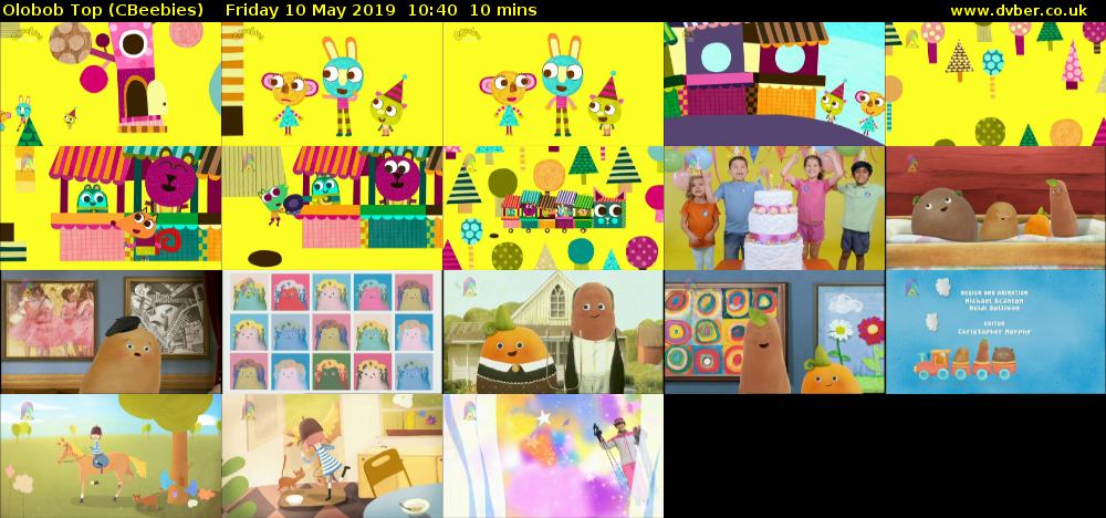 Olobob Top (CBeebies) Friday 10 May 2019 10:40 - 10:50