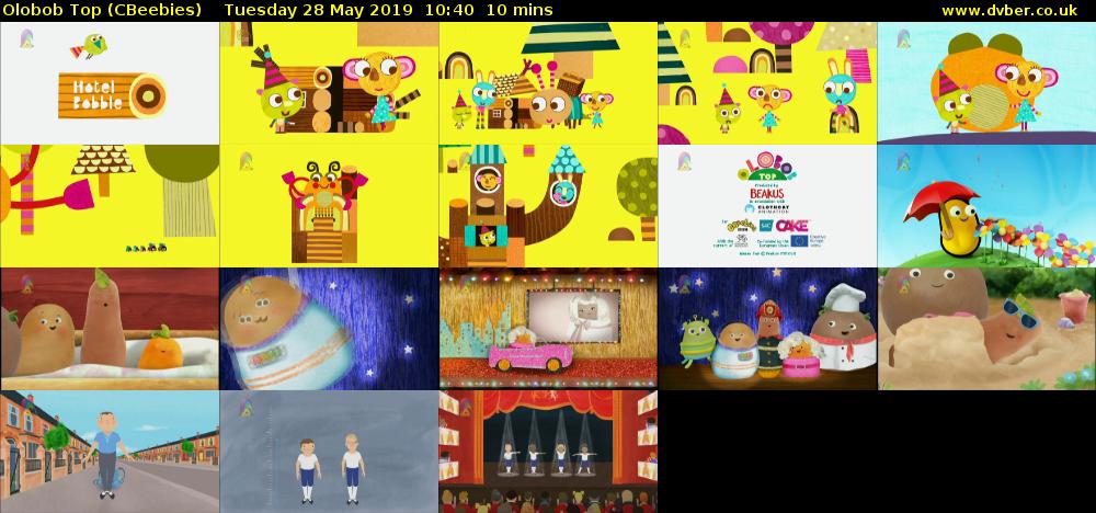 Olobob Top (CBeebies) Tuesday 28 May 2019 10:40 - 10:50