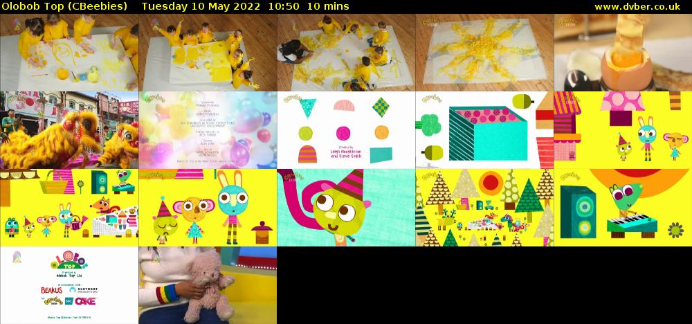 Olobob Top (CBeebies) Tuesday 10 May 2022 10:50 - 11:00