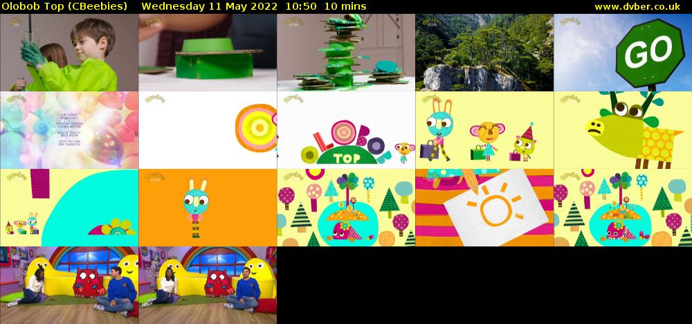 Olobob Top (CBeebies) Wednesday 11 May 2022 10:50 - 11:00