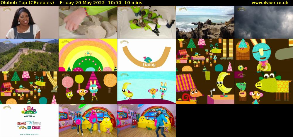 Olobob Top (CBeebies) Friday 20 May 2022 10:50 - 11:00