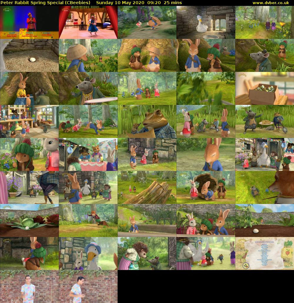 Peter Rabbit Spring Special (CBeebies) Sunday 10 May 2020 09:20 - 09:45