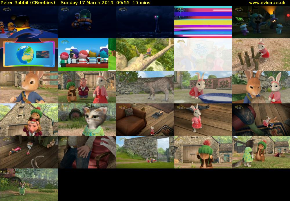 Peter Rabbit (CBeebies) Sunday 17 March 2019 09:55 - 10:10