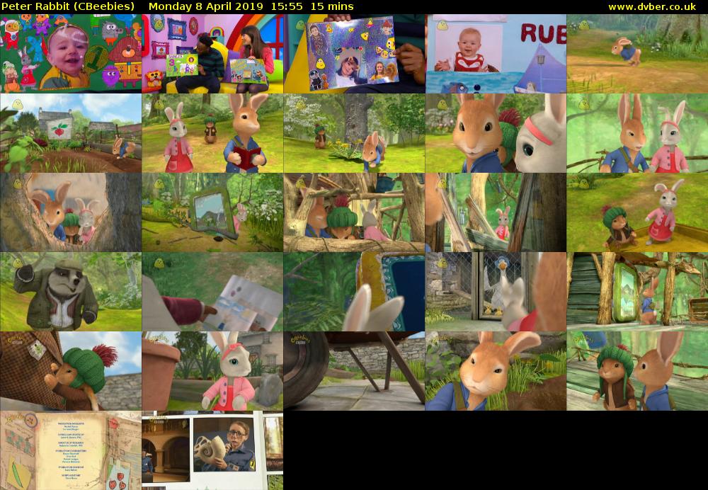 Peter Rabbit (CBeebies) Monday 8 April 2019 15:55 - 16:10