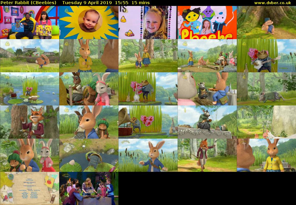 Peter Rabbit (CBeebies) Tuesday 9 April 2019 15:55 - 16:10