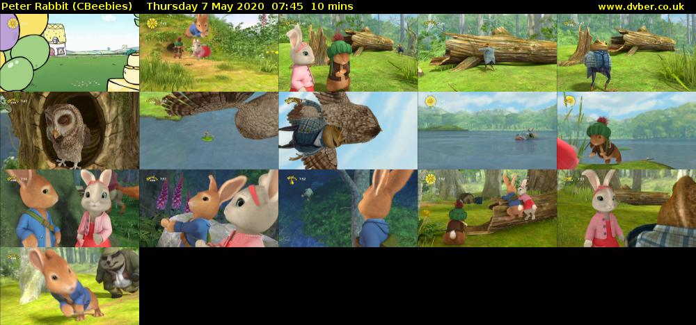 Peter Rabbit (CBeebies) Thursday 7 May 2020 07:45 - 07:55