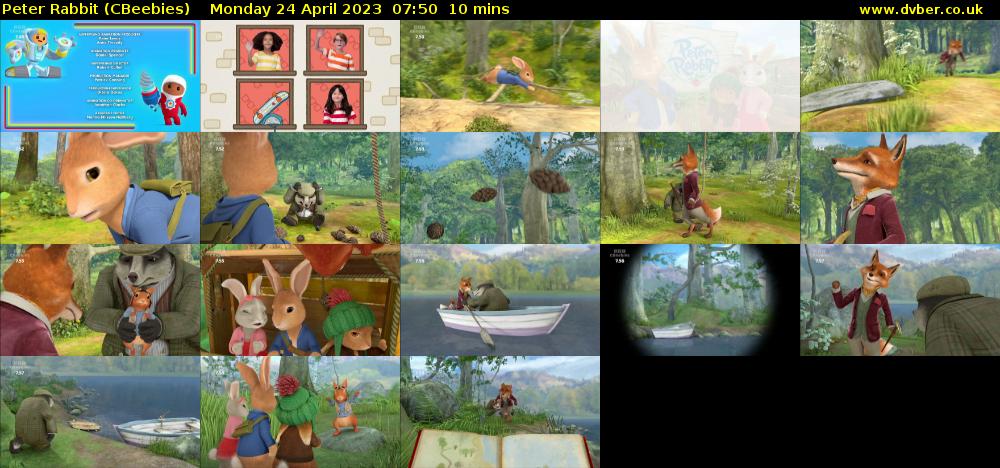Peter Rabbit (CBeebies) Monday 24 April 2023 07:50 - 08:00