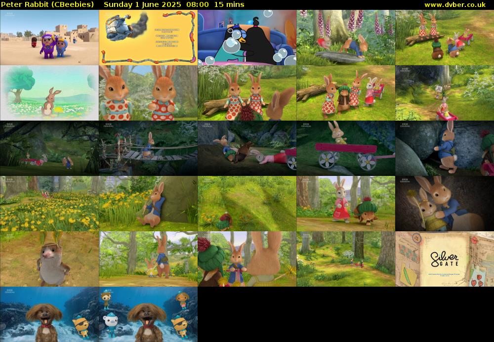 Peter Rabbit (CBeebies) Sunday 1 June 2025 08:00 - 08:15